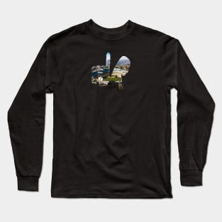 Medium LA Hands, Dodger Stadium v2 Long Sleeve T-Shirt